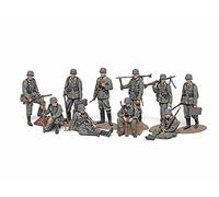 TAMIYA Militär 32602 1:48 - Fig-Set de infantería (10), réplica fiel, plástico, manualidades, maqueta, montaje, sin pintar, multicolor