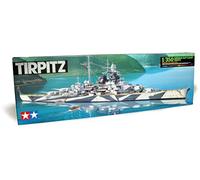 Tamiya Militar 1:350 Acorazado alemán Tirpitz-modelismo, Manualidades, Hobby, Pegado, Kit de plástico, Multicolor, Medium (78015)