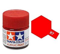 Tamiya - Mini pintura acrílica X-7, rojo
