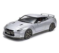 Tamiya 24300 Vehículo 300024300 Nissan GT-R Road Version Kit de Modelo de Coche 1:24, Color sin barnizar, Mittel