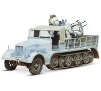 Tamiya 35050 Alemán 8 Tonelada Pista Media Sdkfz 7/1 20mm 1/35 Plastico T48