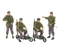 Tamiya Models British Paratroopers/Small Motorcycles (Importación USA)