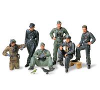 Tamiya Models German Tank Crew at Rest Model Kit (Importación USA)