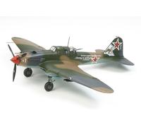 Tamiya 61113-1/48 II Guerra Mundial Ruso Ilyushin Il-2 Shturmovik - Nuevo