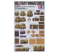 Tamiya Models Modern U.S. Military Equipment Set (Importación USA)