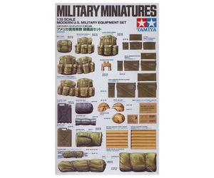 Tamiya Models Modern U.S. Military Equipment Set (Importación USA)