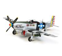 Tamiya-P-51D/K Mustang Militar Avión Modelo de Masaje, Multico (Importación USA)
