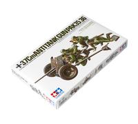 TAMIYA Pak35 36 37mm Anti Tanque Pistola Plástico Modelo Kit Escala 1/35