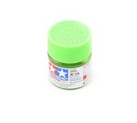 Tamiya - Pintura acrílica mini, verde claro X15 (Tamiya 81515)