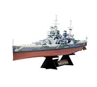 Tamiya-Prince of Wales Battleship King Modelo a Escala, Color Azul Marino, 649mm Length