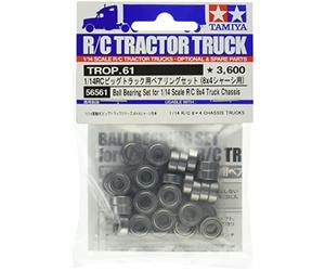 TAMIYA Rodamiento de Bolas Set 1/14 Escala R/C 8x4 Truck Chassis TAM56561 Electric Car/Truck Option Parts