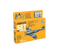Tamiya Set maqueta 1:72 Spitfire MK.IX, kit detallado de avión