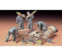 TAMIYA Squad Carica Municiones Figura 1:35 Kit Modelo Plástico 35188