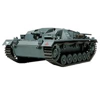 Tamiya-Sturmgeschütz Vehículo Militar 32507 1:48 Cañón de Asalto alemán III Ausf.B-Réplica Fiel al Original, plástico, Hobby, Kit de modelismo, Montaje, sin Pintar, Color unvarnished, pequeño