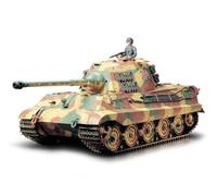 Tamiya Tamiya-300056018 1:16 Tank King Tiger Full Option-Tanque, vehículo teledirigido,Kit Militar,modelismo RC, Multicolor (56018)