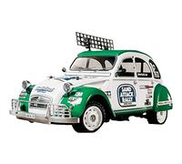 TAMIYA TAMIYA-58670 58670 - 1:10 RC Citroen 2CV Rally (M-05Ra), Coche teledirigido/vehículo, maquetas, Kit de construcción, aficiones, Montaje, Color Blanco