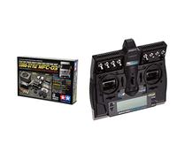 Tamiya- Unite Euro Style 1:14 MFC-03 Unidad multifunción Camiones + Reflex Stick Multi Pro LCD 2.4 GHz - 14 Canales, Mando a Distancia con Receptor Modelos de vehículos como Coches RC y Barcos