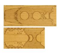 TAMIYA Yamato Madera Cubierta Hoja Piezas Kit 12645 1/350