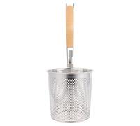 Tamiz， Cesta de pasta acero inoxidable: coladora fideos Colador araña malla Tamiz Accesorio cocina for Dumpling Cestas 12 cm