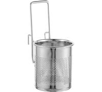 Tamiz， Cesta for olla caliente, colador de malla fina, cesta colgante for, filtro cocina, cuchara, fideos, cestas o: colores surtidos(16.5X8X8CM)