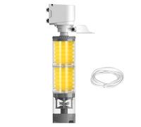 Tamiz de aireación interno de Turtle Tank - Filtros de peces para acuarios, filtro de acuario silencioso multietapa, filtros de arrecife de agua salada de agua dulce, filtro de acuario para tortuga