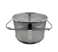 Tamiz de doble de acero inoxidable para miel, colador de filtro de malla fina, 24x24x16 cm, colador de miel, herramienta de filtro de apicultura, diseño fácil de limpiar, para uso en cocina de e