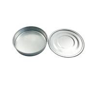 Tamiz de ensayo de laboratorio, diámetro 20 cm, tamiz vibratorio fino de acero inoxidable, malla 10-200, tamiz de ensayo estándar for laboratorio, 1 unidad (100).(0)