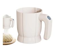 Tamiz de harina - 18,3 x 13 x 15 cm ABS | Coctelera de harina de mano | Tamiz de azúcar en polvo | Filtro para hornear | Herramienta de cocina portátil para pasteles, pan, azúcar, almendras, uso