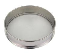 tamiz de harina， Tamiz de harina, 1 unidad, 4-500 m, redondo, de acero inoxidable, for laboratorio, con apertura estándar, for cocina, filtro de harina en polvo, for suelo.(14 Mesh 1500micron,40cm Dia