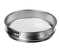 Tamiz de laboratorio malla, 1 unidad. estándar for pruebas , acero inoxidable 304, filtrante, marco cromado, muestreo, inspección, farmacopea. Diámetro: 20 cm, malla: 12-200(120mesh(0.125mm))