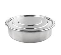 Tamiz de laboratorio, tamiz vibratorio de orificios redondos con abertura de 1-50 mm, diámetro de 10-35 cm, malla de acero inoxidable 304, 1 unidad (45 mm x 30 cm).(0MMx20CM)