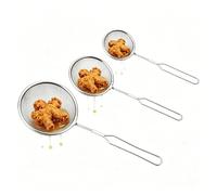 Tamiz De Malla Fina 3 Piezas Utensilio De Malla Fina De Acero Inoxidable