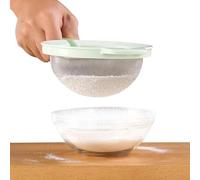 Tamiz de malla fina, filtro de de mano, colador de malla fina, colador de cocina, para hornear té, preparación de comidas, harina, azúcar en polvo, café en polvo