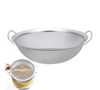 Tamiz de malla fina, tamiz de malla fina | Filtro de embudo de miel de emulsión de 60 mallas: filtro de embudo de miel de emulsión, tamiz redondo de acero inoxidable, filtro de pintura de malla fi