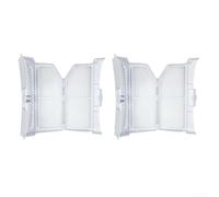 Tamiz de pelusas, diseño que ahorra espacio para Bosch para Siemens 752387, para IQ500, para IQ700, para ISensoric Clase Extra (paquete de 2)