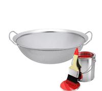 Tamiz de pintura de malla fina, tamiz de malla fina | Colador de miel de emulsión de 60 mallas,Tamiz de acero inoxidable, tamiz de metal con mango para refrigerante del motor