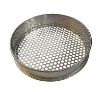 Tamiz de Prueba de Acero Inoxidable 304 de 30 cm de diámetro, diámetro del Orificio de Malla de 1 mm a 40 mm, Filtro de tamiz de separación de tamiz de Polvo Fino, tamiz de Prueba estándar Adecuado