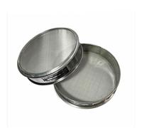 Tamiz de prueba de acero inoxidable de 20 cm for soja, arroz, cereales y harina, apertura de 0,008 mm a 0,063 mm, 1 unidad(800 mesh)