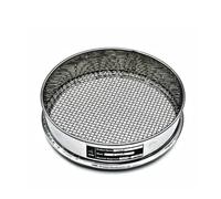 Tamiz de prueba estándar laboratorio, harina sésamo, grano arroz y soja, malla alambre acero inoxidable 304, marco cromado, 150 mm, 4-10(7 mesh)