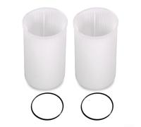 Tamiz de succión de bomba con Oring compatible con SPS25 para SPS50 para SPS75 para SPS100 prefiltro para mejorar el rendimiento del sistema de bomba y reducir el tiempo de inactividad (2 piezas)