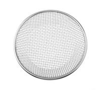 Tamiz de suelo multiusos para jardinería, arena, compost, suciedad con pantallas de malla de 2 mm, 6 mm, 10 mm, construcción de alambre de hierro galvanizado, se adapta a cubos de 5 galones (6 mm)