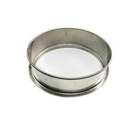 Tamiz estándar Colador de arroz redondo acero inoxidable alambre fino, diámetro 20 cm/30 cm, colador cocina portátil, 1 pieza(20CM)