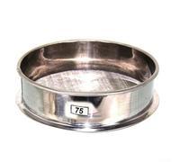 Tamiz herbario del polvo del acero inoxidable con la pantalla 25 45 70 para la filtración eficiente en la preparación de alimentos y la investigación (75)