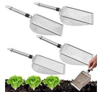 Tamiz para suelo de jardinería | Tamiz de acero inoxidable - Tamiz para , compost y tierra, para uso en patio, jardín, con tierra, y compost