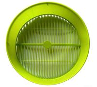 Tamiz portátil para un lavado rápido y fácil de alimentos, cesta de drenaje multifuncional para bayas, pasta y más (verde)