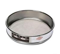 Tamiz profesional de la prueba del laboratorio diámetro de los 20cm con el marco cromado y la malla inoxidable fina 304 para el análisis farmacéutico e industrial de la partícula (malla 40)