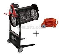 TAMIZ ROTATORIO JARDIN ELECTRICO 360W SCHEPPACH RS400 + CABLE EXTENSIÓN 20 MT