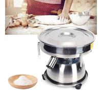 Tamiz vibratorio eléctrico, tamiz industrial alimentario, agitador de tamices automático, máquina vibratoria de cribado eléctrico, tamiz para harina y polvo, para tamizar partículas y polvos, 600 ma