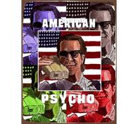 TammieLove Cartel de metal con texto en inglés "The American Psycho", estilo vintage, para pared, letrero de estaño, decoración de metal, póster de metal, 12 x 16 pulgadas, SPA17, TinSign12X16A5242