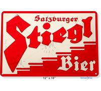 TammieLove TIN SIGN Stiegl Bier Metal Store Pub Brew Beer Liquor Shop Bar Pub Cave A622 Cartel de metal de hojalata de 8 x 12 pulgadas, TinSignEUa39731